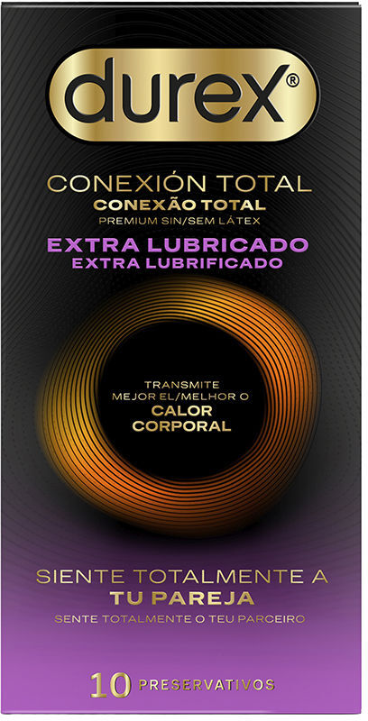 Durex Conexión Total Extra Lubricado 10 u