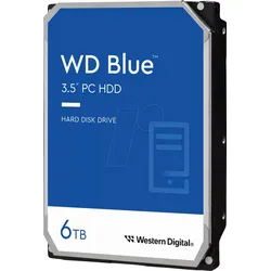 WD60EZAX - 6TB Festplatte WD Blue - Desktop