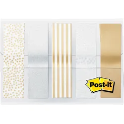 Post-it, Haftnotiz, Index Mini Metallic (43.20 x 11.90 mm)