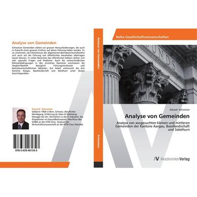 Analyse von Gemeinden, Taschenbuch von Eduard Schweizer, AV Akademikerverlag, 978-3-639-46134-3