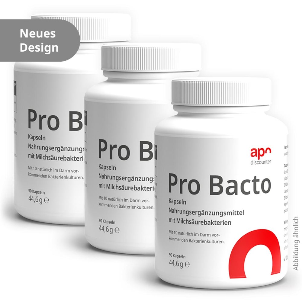 apo.com Group GmbH Pro Bacto Probiotika Kapseln mit Milchsäurebakterien 08105113