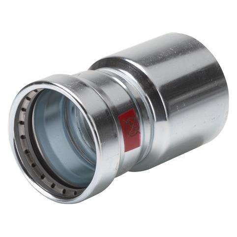 Viega Prestabo XL reduktion 88,9 x 54 mm forzinket stål (598136)