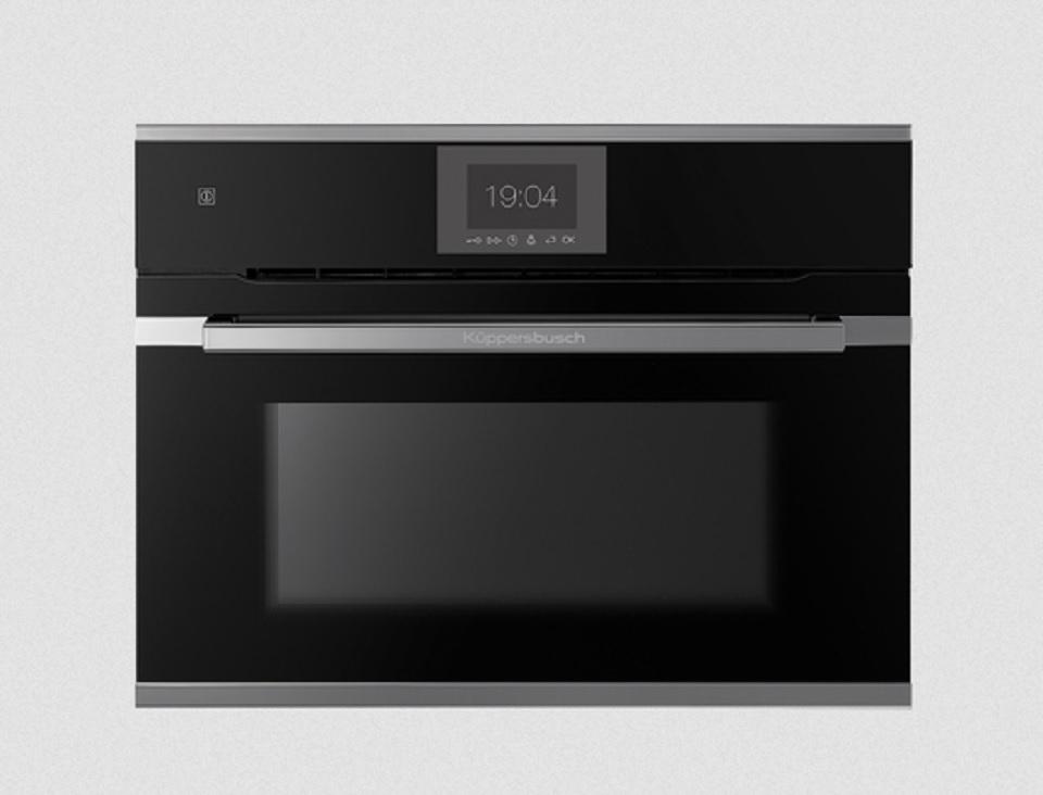 Küppersbusch Kompakt Pyrolyse-Backofen mit ökotherm, TFT Display, Silver Chrome, CBP6550.0S