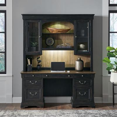 Liberty Furniture Meritage Executive Home Office Desk Set, Multiple Options