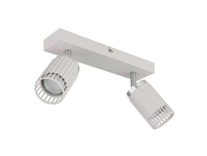 Globo Strahler, Weiss, Chromfarben, Metall, 12.5x15.5x26 cm, CE, Lampen & Leuchten, Innenbeleuchtung, Spots & Strahler, Deckenspots