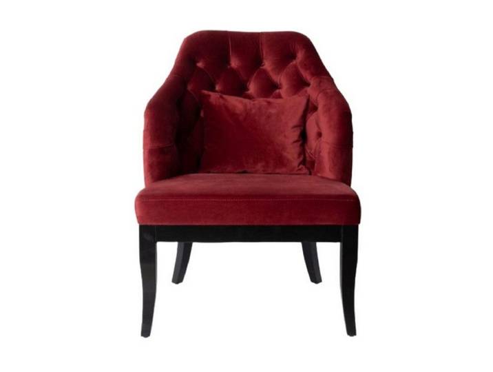 Xlmoebel Polsterstuhl Holzstuhl für Wohn- und Esszimmer, zeitloses Design, komfortabel (Stuhl, 1 St), Hergestellt in Europa
