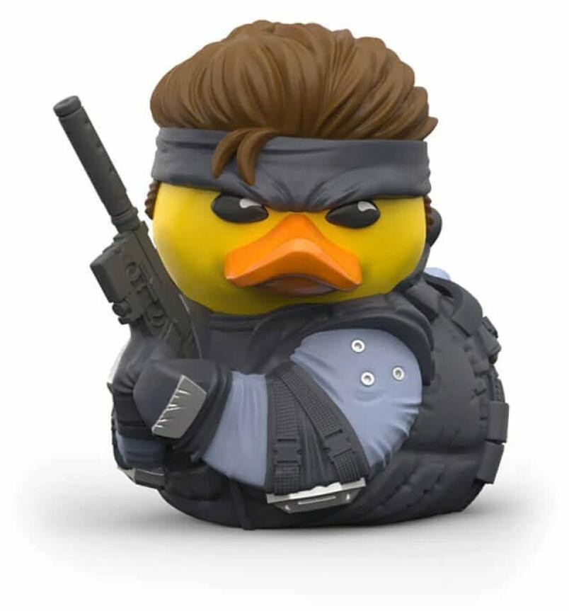 Numskull Metal Gear Solid Tubbz PVC-figuur Solid Snake verpakte editie 10 cm