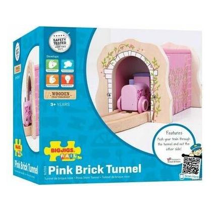 Bigjigs Tunnel Pink (BJT233)