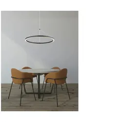 Globo Lighting Hängeleuchte   ¦ schwarz ¦ Maße (cm): H: 120  Ø: 50.0