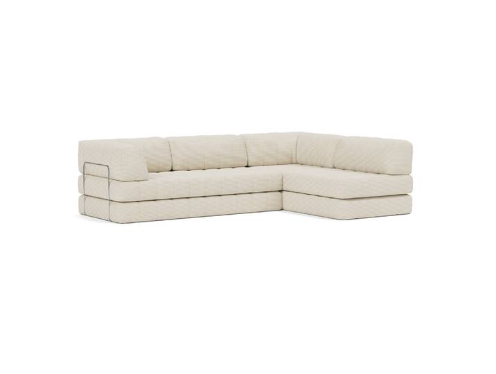 Innovation Living CozyPad Schlafsofa L-Form mit Armlehne