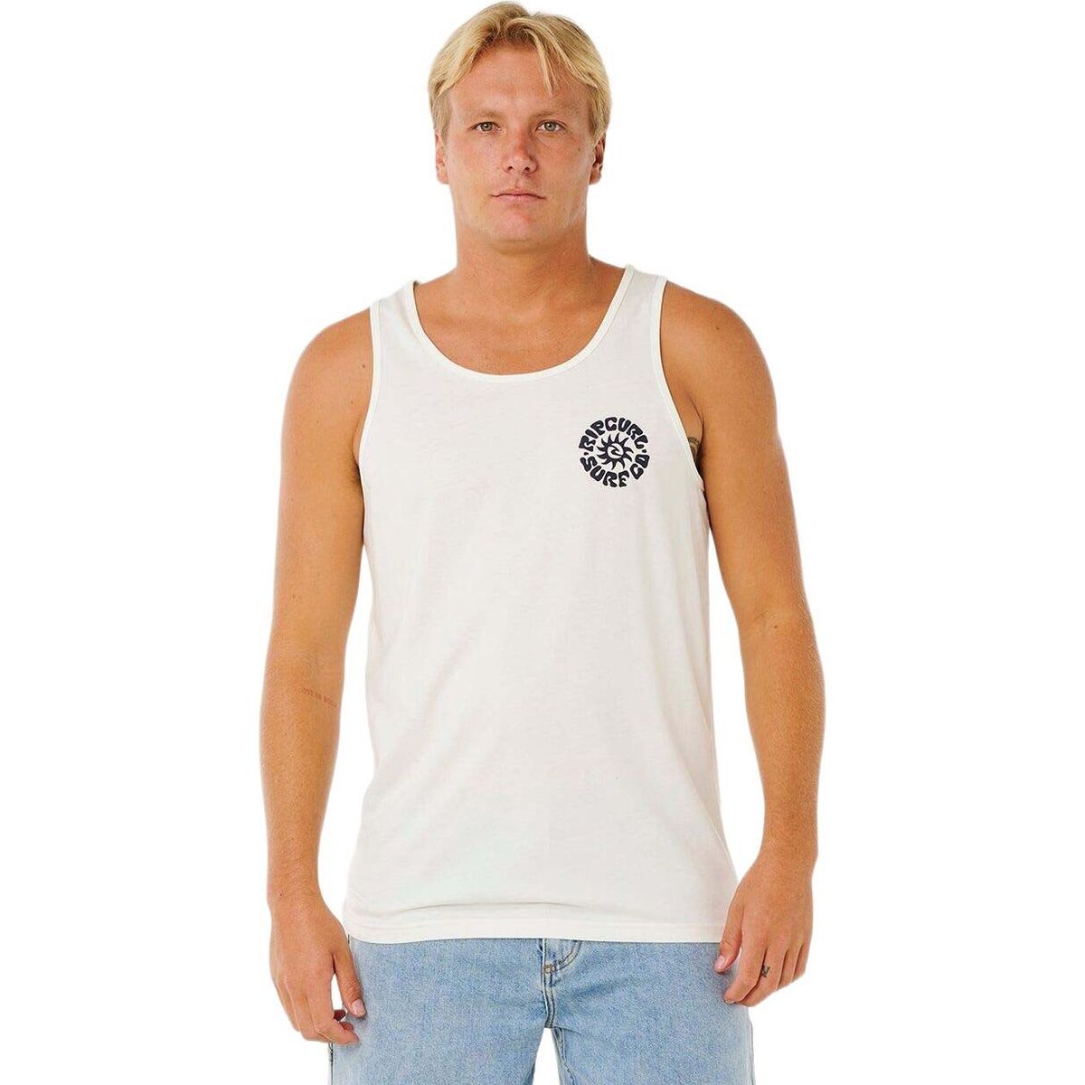 RipCurl Pacific Rinse Tank bone (3021) XL 0Y5MTE-3021-XL