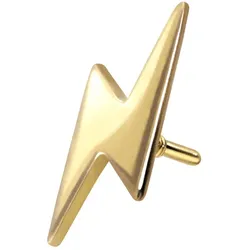 14 Karat Gold Schraubaufsatz mit Außengewinde BLITZ