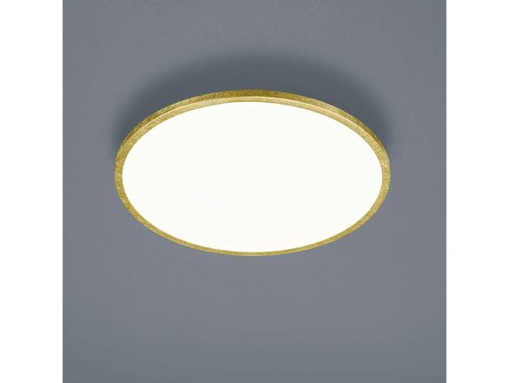 Helestra Deckenleuchte Rack rund - Blattgold Clean, Minimalistis