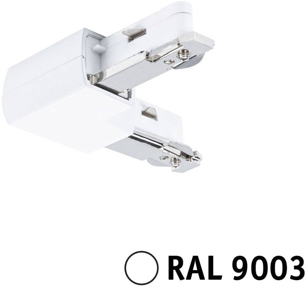 Paulmann 95646 L-verbinder voor railsysteem in signaalwit