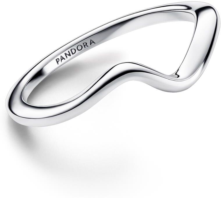PANDORA Damen Ring Welle aus Sterlingsilber, Timeless silber