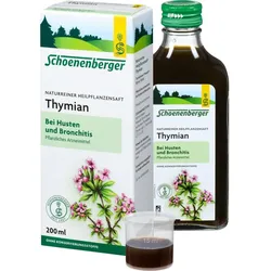 Thymiansaft Schoenenberger 200 ML