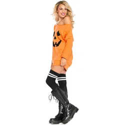 Leg Avenue Jerseykleid Kürbis (L, M)