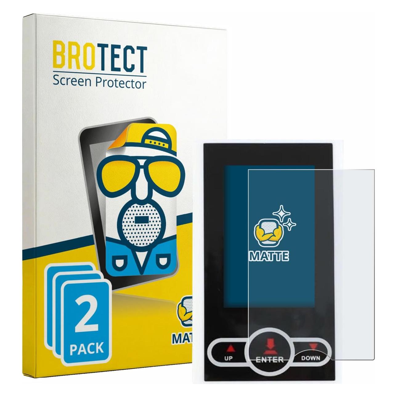 BROTECT Entspiegelungsfolie für QuivyLivy Speedometer Displayschutz Displayschutzfolie Folie Matt (1963032)