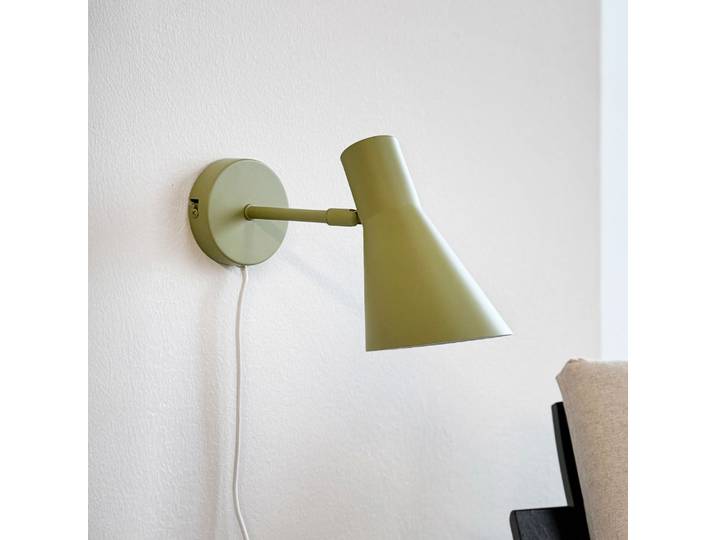 DL12 Applique murale, verte, E27, métal - Dyberg Larsen - Salon / séjour - Scandinave - Rond