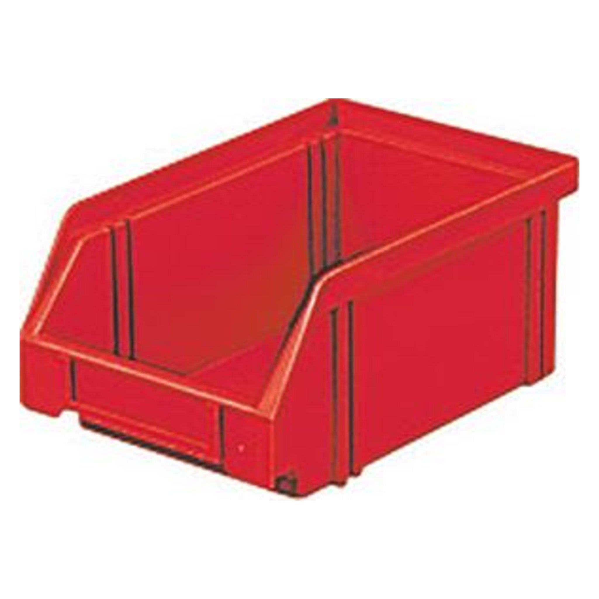 La-Ka-Pe Sichtlagerkasten LK L160/140xB105xH75mm PS rot (LK4 ROT)