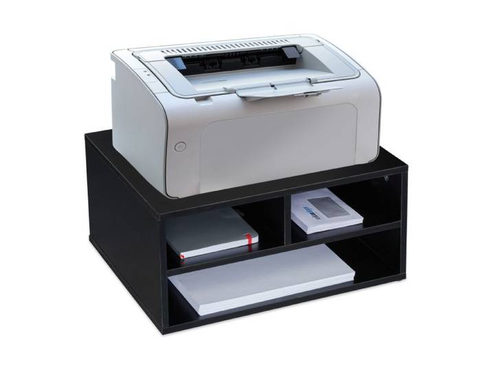 Relaxdays Support imprimante de bureau