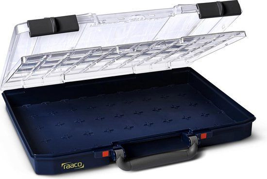 Raaco CarryLite 55 Assortimentsdoos Leeg - B/D/H: 41,3 x 33 x 5,8 cm - 142335