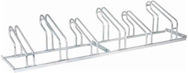 Range-vélos pour 6 vélos STIER, galvanisé, acier, 6 supports, râtelier vélo, porte vélos (904603)