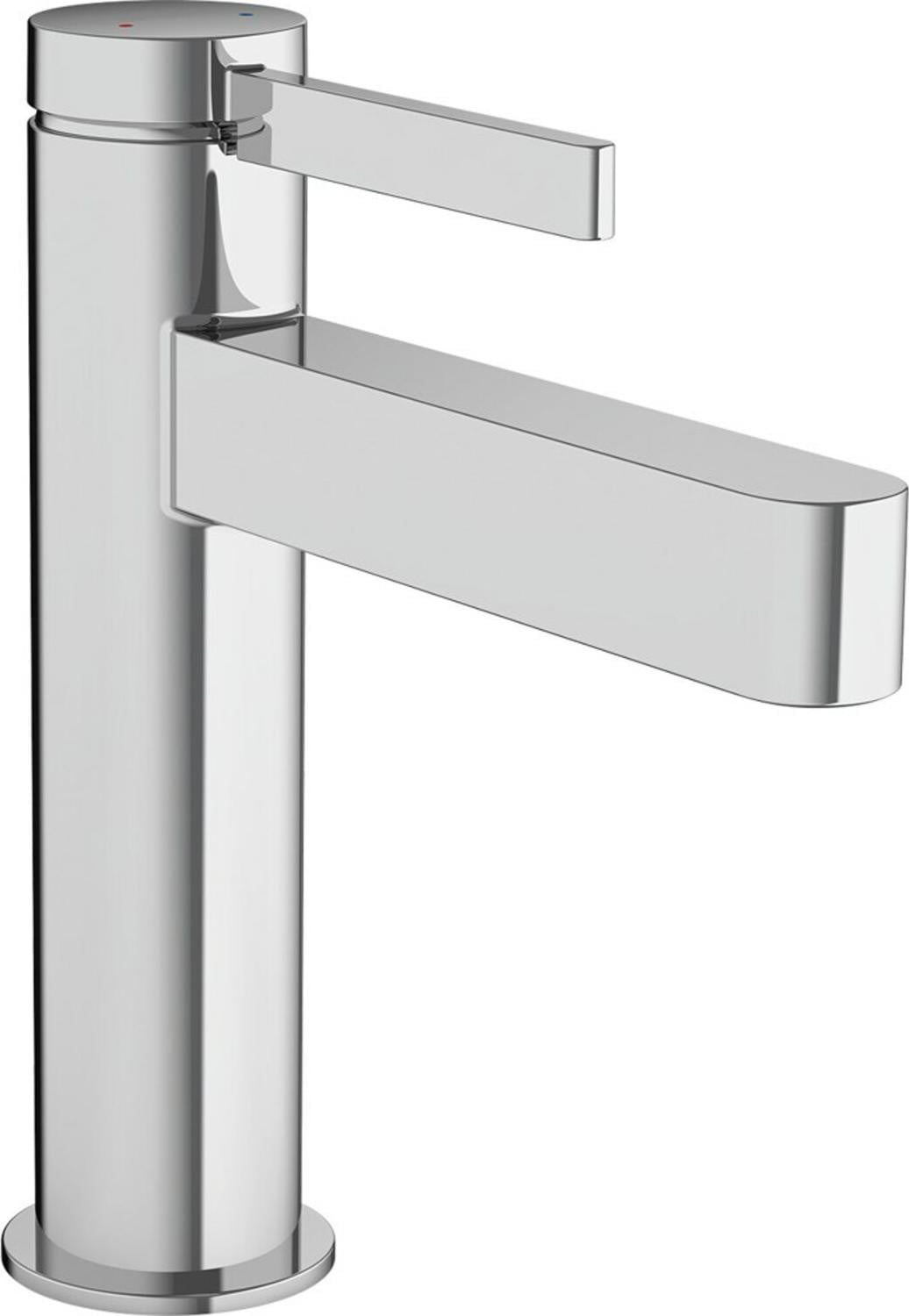 Hansgrohe Finoris 110 eengreeps wastafelmengkraan met push-open afvoerset, chroom