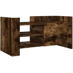 vidaXL TV-Schrank Räuchereiche 80x35x40 cm Holzwerkstoff