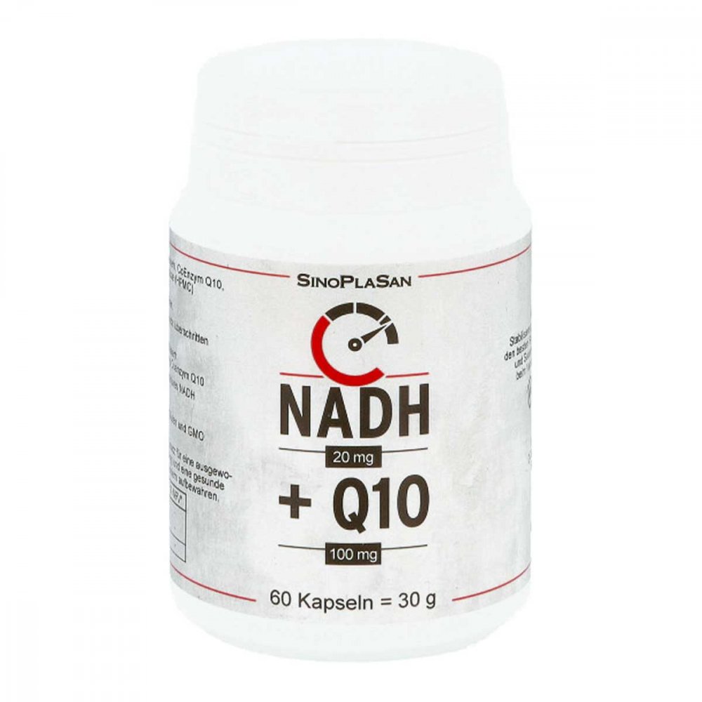 SinoPlaSan GmbH Nadh 20 mg+Q10 100 mg Kapseln 14291917