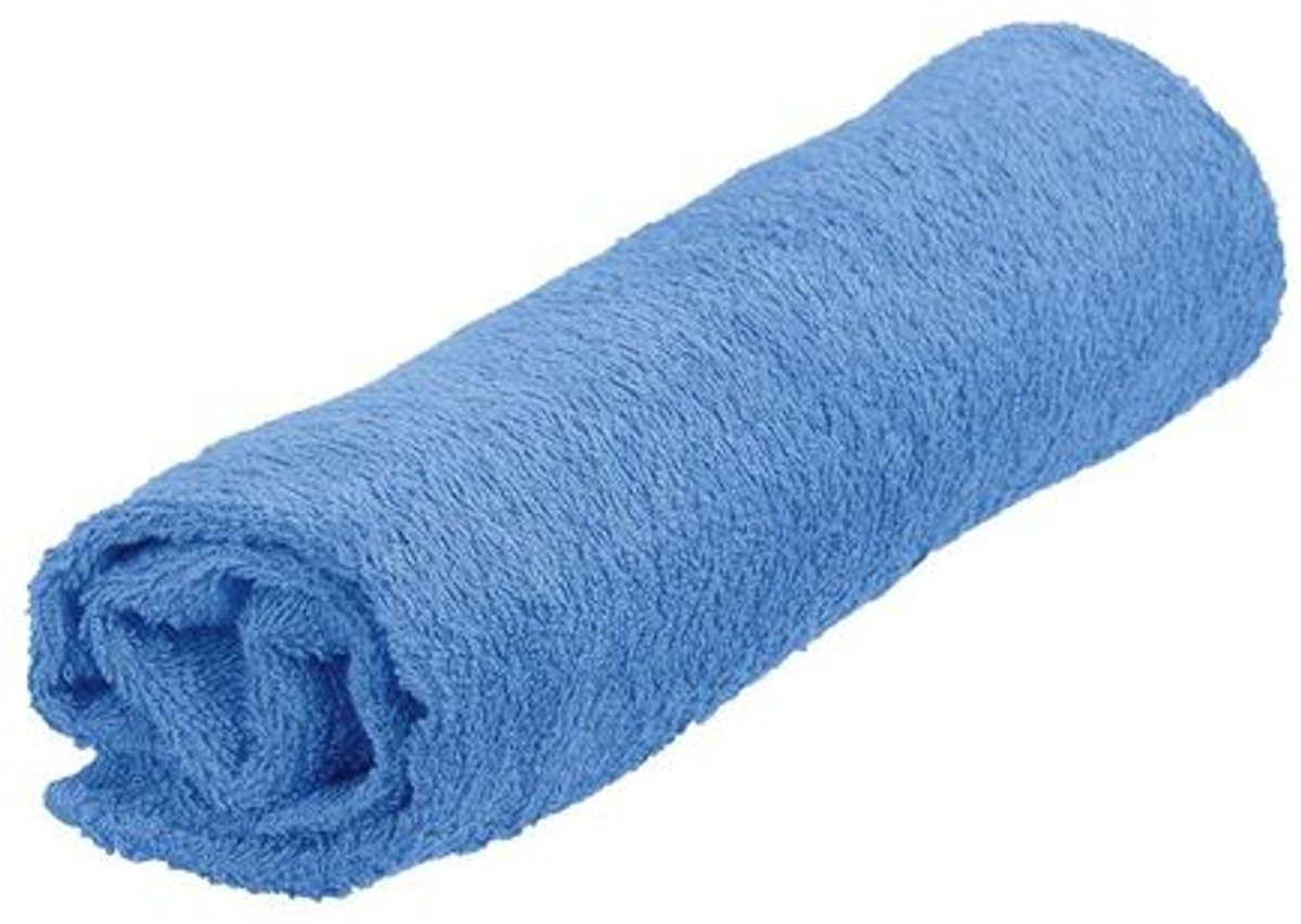 Bobtuo Katoenen Handdoek Oceaanblauw 50 x 85 cm