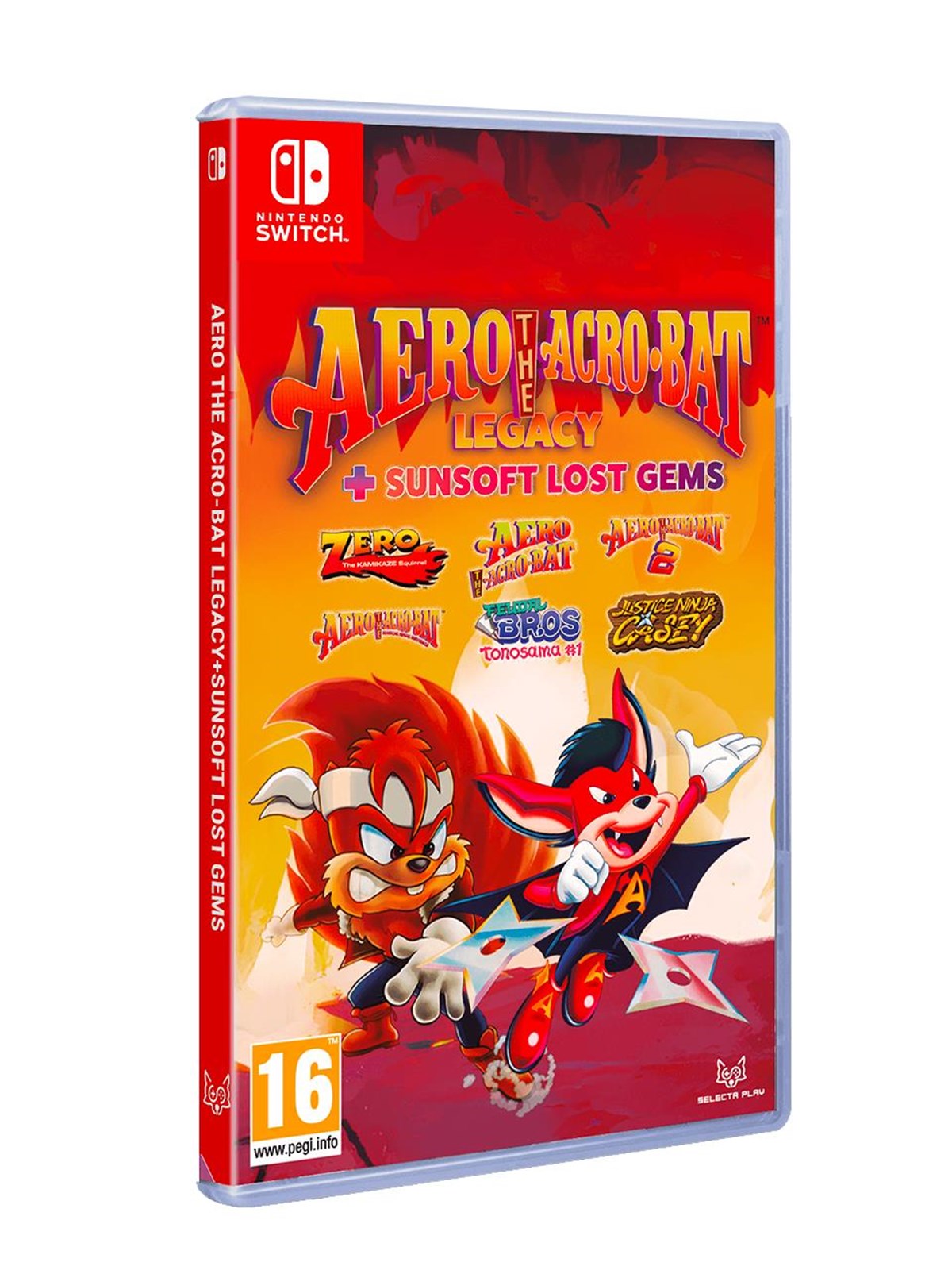 Aero the Acro-Bat Legacy + Sunsoft Lost Gems - Nintendo Switch - Action/Abenteuer - PEGI 16