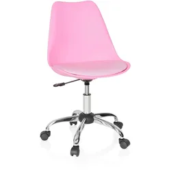 Bürostuhl / Drehstuhl FANCY PRO pink hjh OFFICE