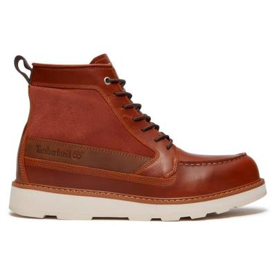Timberland - Britton Mills Mid Lace Up Waterproof Boot - Freizeitstiefel 43 | EU 43 rot