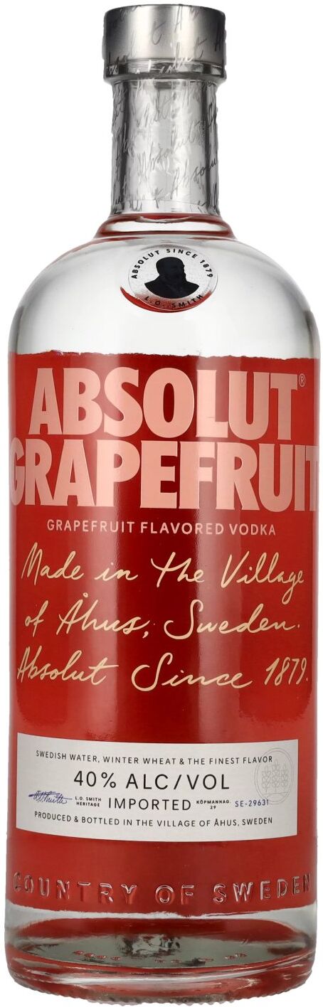Absolut Vodka Absolut GRAPEFRUIT Flavored Vodka 40% Vol. 1l