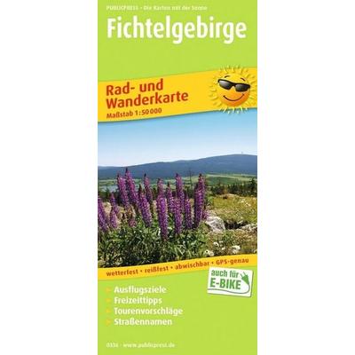 Publicpress Rad- und Wanderkarte Fichtelgebirge 1:50.000, Sonstige von , KOMPASS Freytag & Berndt, 978-3-7473-0336-8