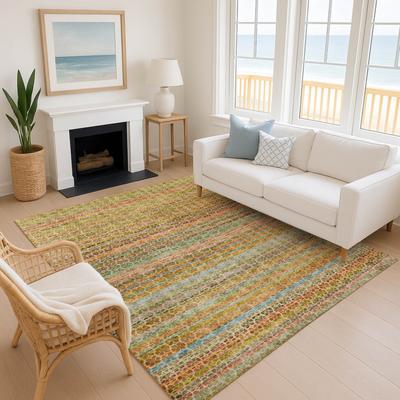 Addison Rugs Premium Washable Super Soft Global Stripes Mayfield Rug