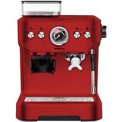 Trisa Barista Plus Espressomaschine Rot 2300 W mit Mahlwerk 6219.8212