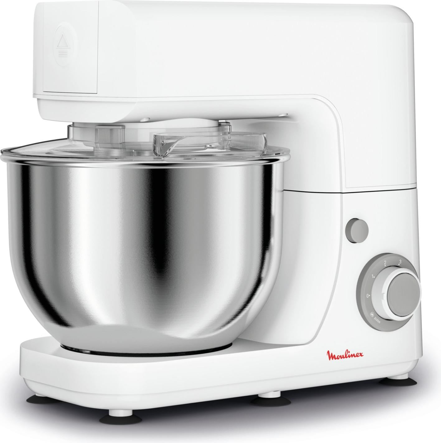 Moulinex QA1501 Mengapparaat, 4,8 liter, Wit/Grijs, Draaibaar