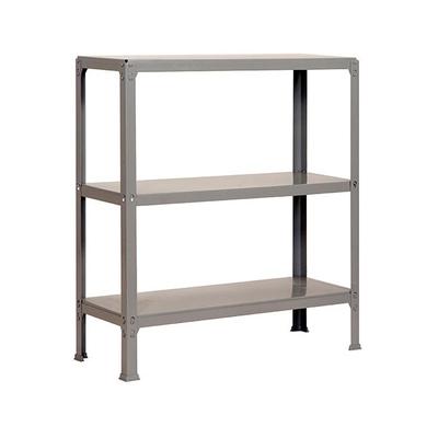 SimonRack Schraubenloses Metallregal für Simonhome Haus3 Regale. Farbe:GRIS900x800x300