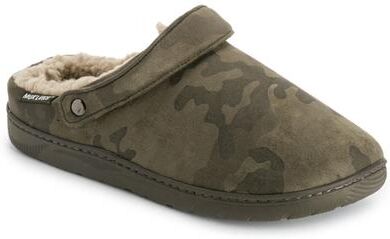 MUK LUKS Keanu Convertible Clog Slipper (Men's) Casual in Olive/Camo, Size Large Size 11-12.5 M, Rubber/Synthetic