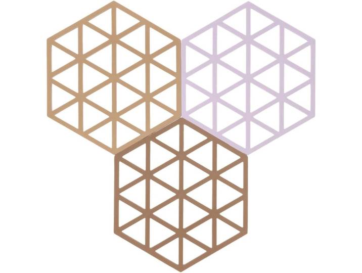 Topfuntersetzer Zone Denmark Braun, Mehrfarbig Silikon - Topfuntersetzer