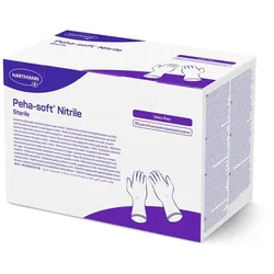 PEHA-SOFT nitrile Unt.Handsch.steril puderfrei XL