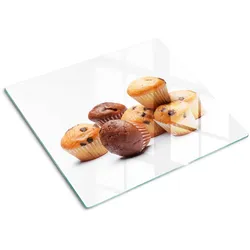 GLASPLATTE 60x52 cm Muffins