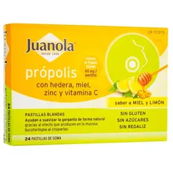 Juanola Propolis Hedera, Honig, Zink und Vitamin C 24U