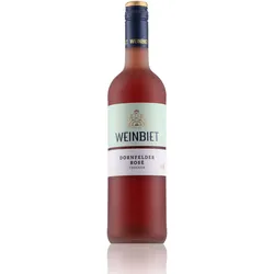 Weinbiet Dornfelder Rosé trocken 2018 12,5% Vol. 0,75l