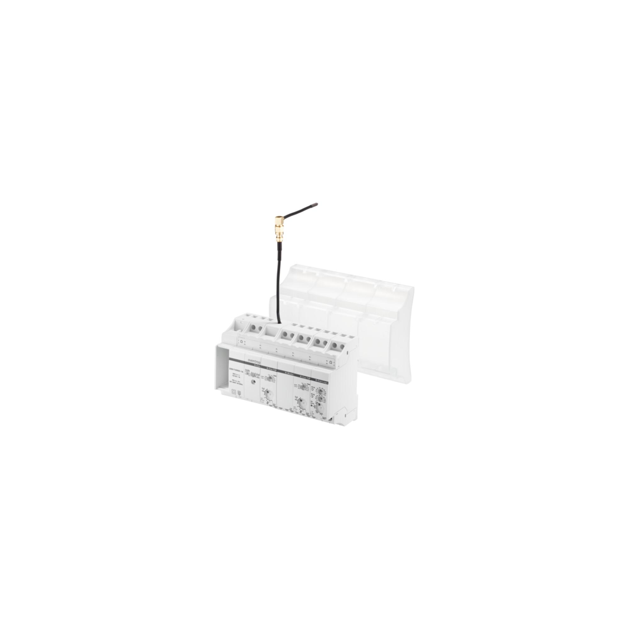 Oventrop Funkempfänger R-Con 8 Kanäle m Lagermodul, je Kanal 4A/250 V (1150772)