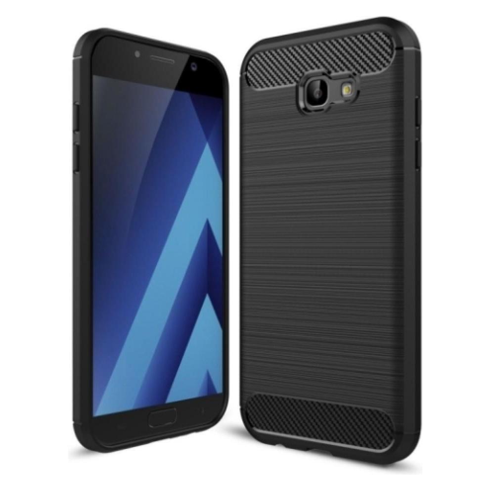 Screenguard Samsung Galaxy A7 2017 Hülle Carbon Brushed Soft TPU (Samsung Galaxy A7 (2017)) (00022581)