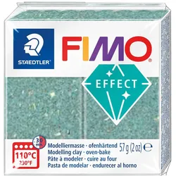 6x Fimo, Modelliermasse, Effect Soft Knete botanisches Grün 57gr.