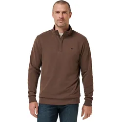 TRAVISMATHEW Layer Cloud Quarter Zip 2.0, braun